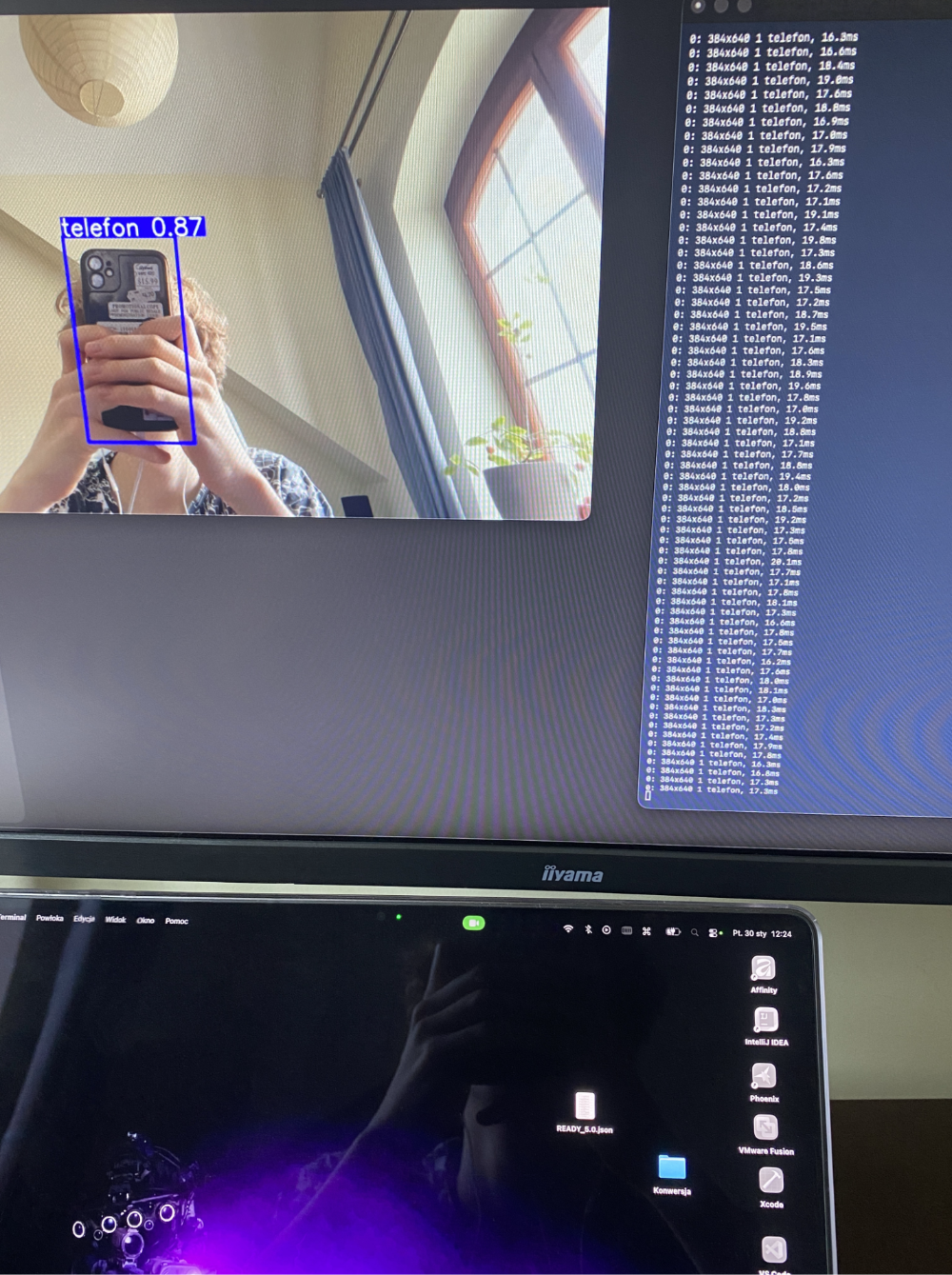 Interfejs ustawień EyeProtector